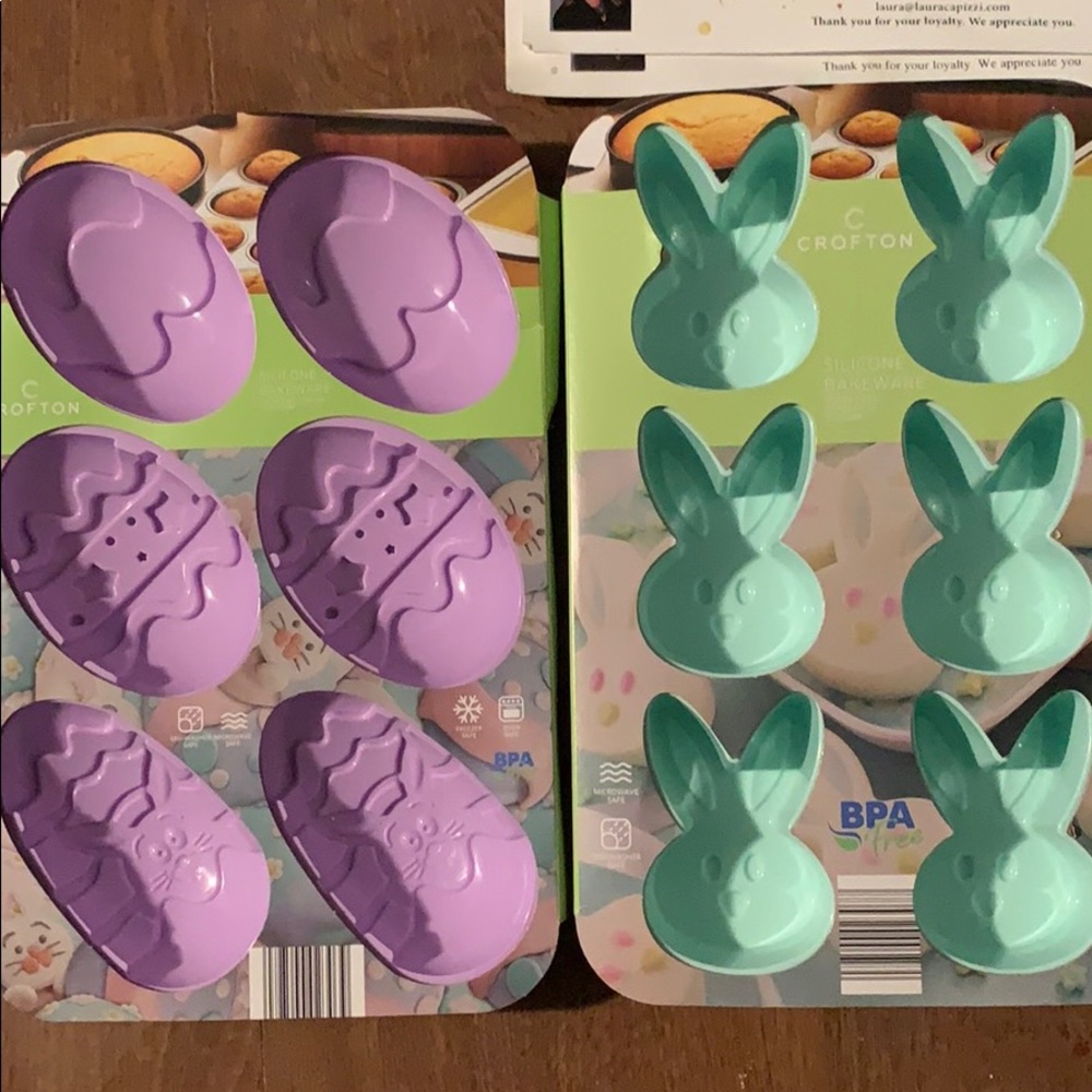 Crofton Silicone bakeware Easter sets